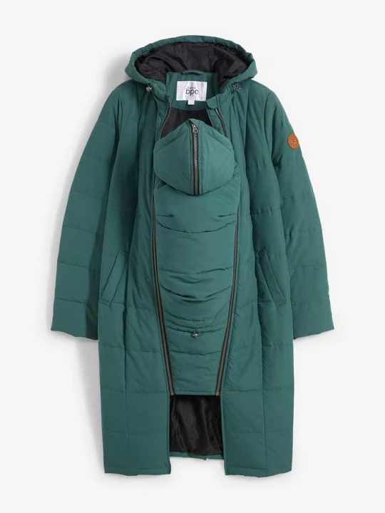 Obrázek produktu Těhotenský a nosicí kabát 3 v 1 s prošíváním, recyklovaný polyester BonPrix