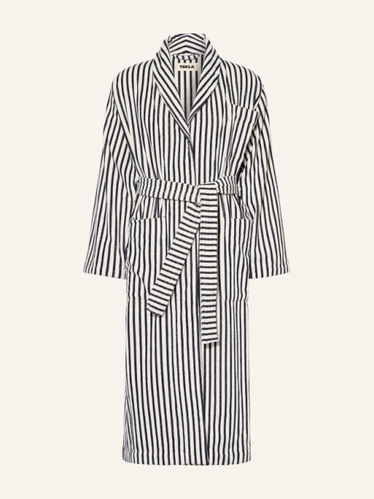 Obrázek produktu Tekla Unisexový Župan tmavě modrá / režná