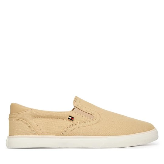 Obrázek produktu Tenisky Tommy Hilfiger Th Low Profile Slip On FW0FW09103 Béžová