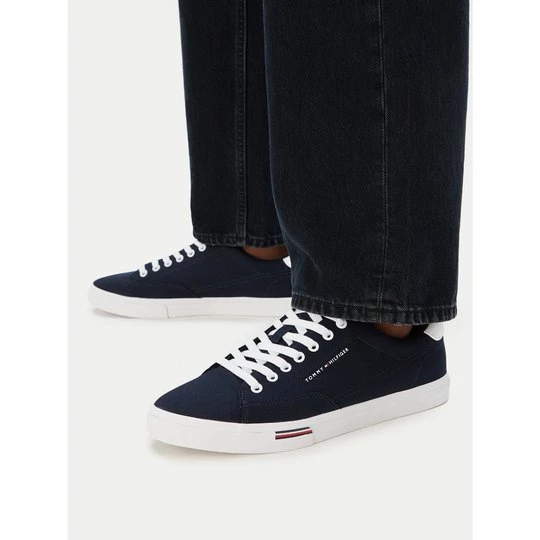 Obrázek produktu Tenisky Tommy Hilfiger Vulc Core Rwb Long FM0FM05813 Tmavomodrá