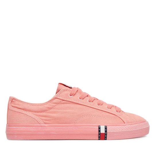 Obrázek produktu Tenisky Tommy Jeans Archive Vulc Y2K Washed Canvas EN0EN02957 Růžová