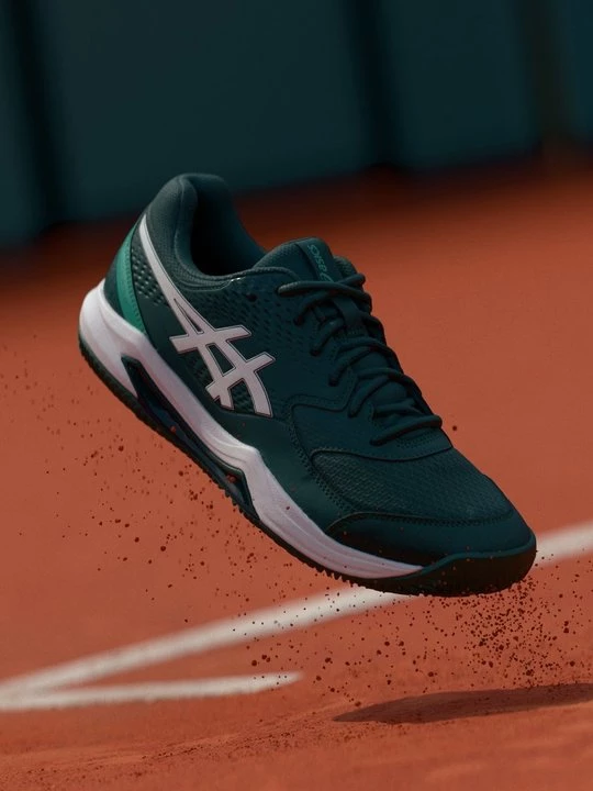 Obrázek produktu Tenisové boty na antuku Asics tmavě zelená