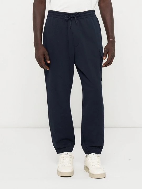 Obrázek produktu Teplákové kalhoty Armani Exchange šedomodrý denim
