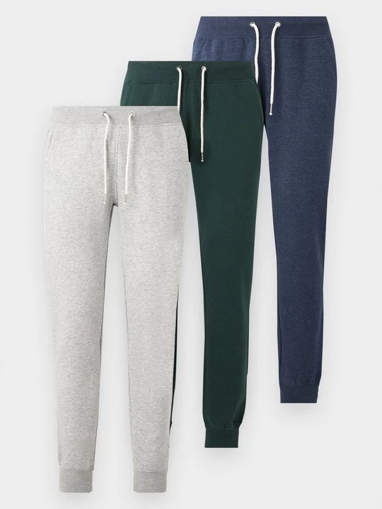 Obrázek produktu Teplákové kalhoty Pier One By Zalando melírovaná tmavě zelená