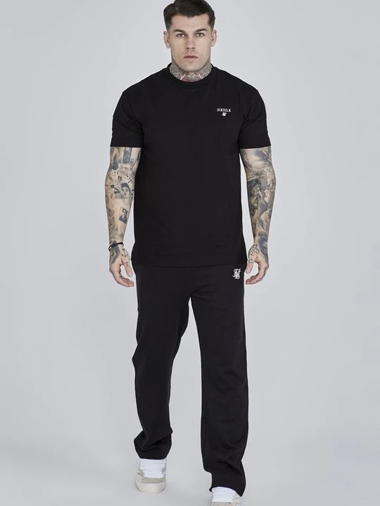 Obrázek produktu Teplákové kalhoty SikSilk černá