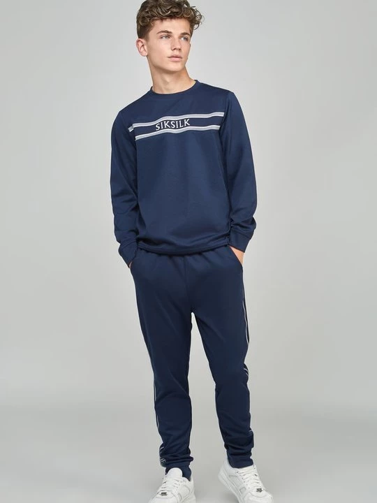 Obrázek produktu Teplákové kalhoty SikSilk tmavě modrá