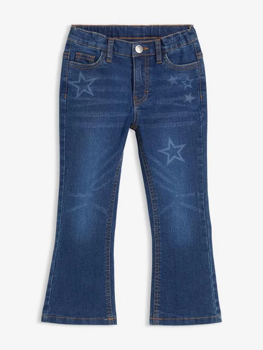 Obrázek produktu Termo džíny Bootcut, Mid Waist BonPrix