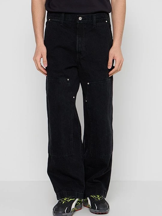 Obrázek produktu Tesařské džíny Abercrombie & Fitch černá