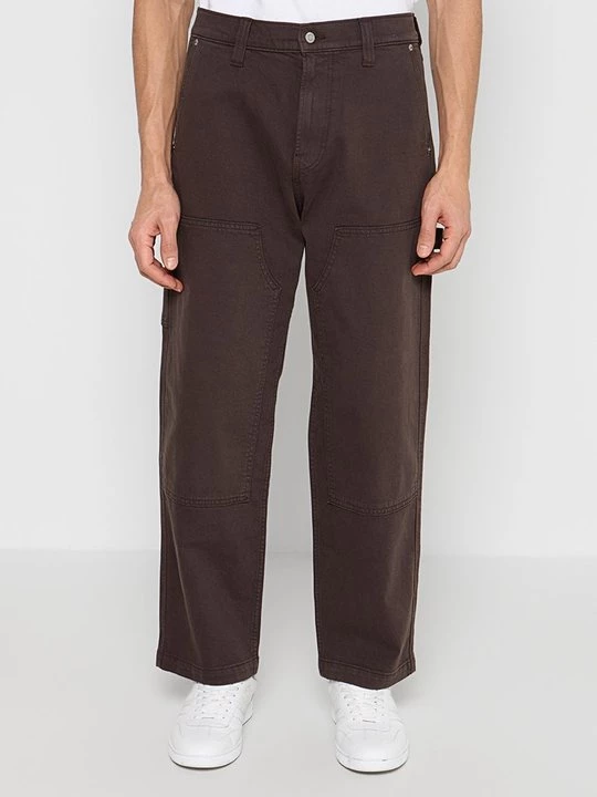 Obrázek produktu Tesařské džíny Hollister Co. tmavě hnědá