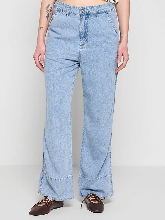 Obrázek produktu Tesařské džíny Sandro světlemodrý denim