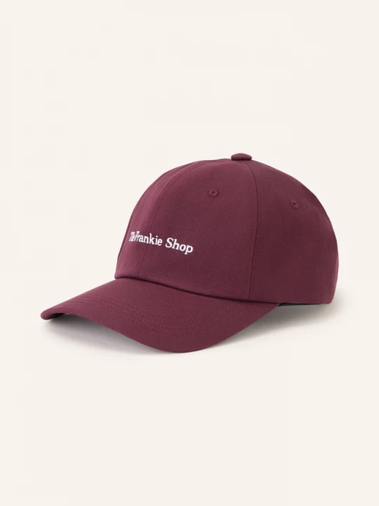 Obrázek produktu The Frankie Shop Cap Frankie tmavě červená