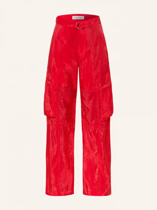 Obrázek produktu The Frankie Shop Kari Kalhoty Kelly Sheer červená