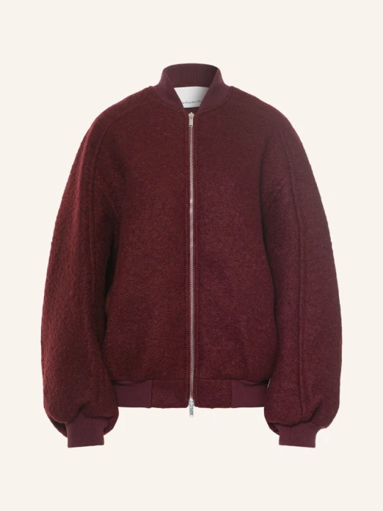 Obrázek produktu The Frankie Shop Oversizedový Bluzon Elinor tmavě červená