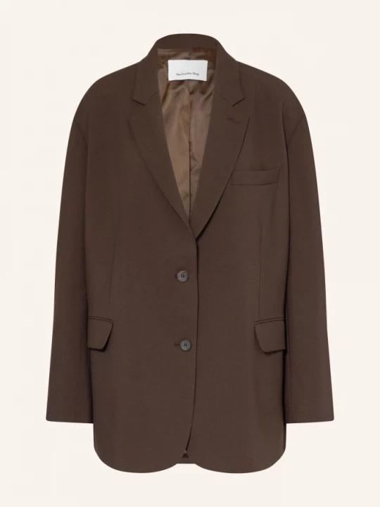 Obrázek produktu The Frankie Shop Sako Bea tmavě hnědá