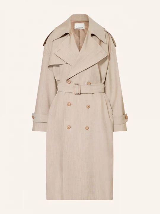 Obrázek produktu The Frankie Shop Trenchcoat Oversize Dursley béžová