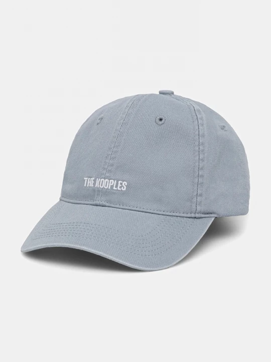 Obrázek produktu The Kooples Bavlněná baseballová čepice The Kooples modrá