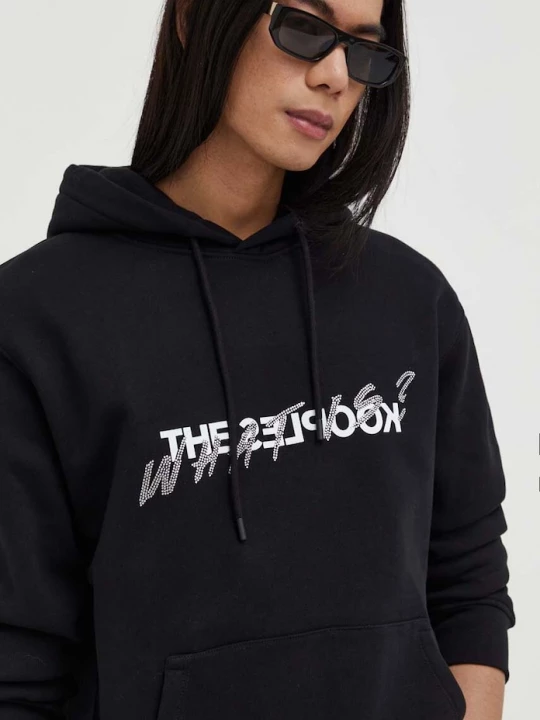 Obrázek produktu The Kooples Bavlněná mikina černá