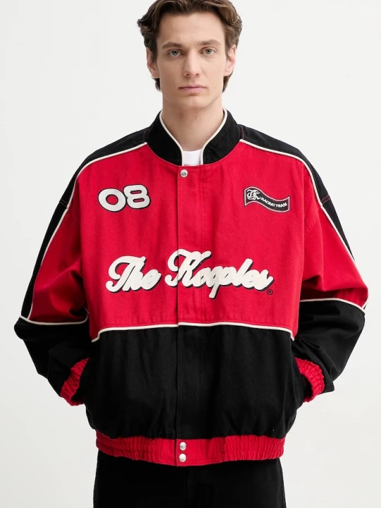 Obrázek produktu The Kooples Džínová bunda The Kooples červená