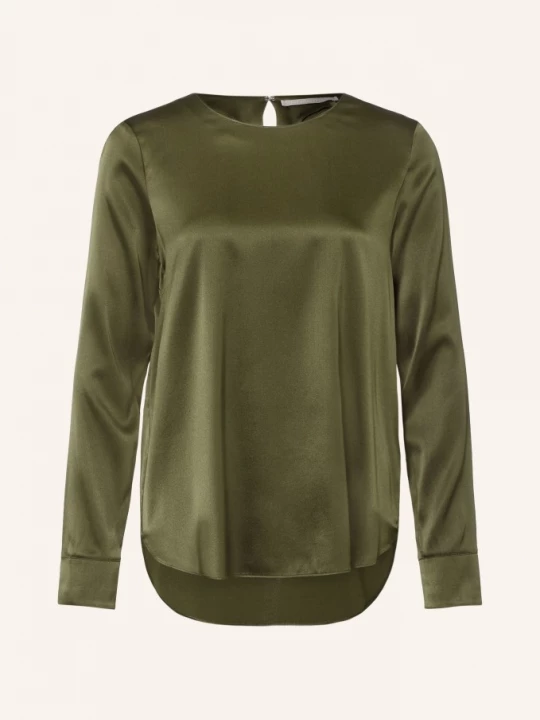 Obrázek produktu (The Mercer) N.Y. Košilová Halenka S Hedvábím khaki
