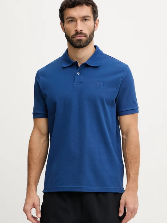 Obrázek produktu The North Face Bavlněné polo tričko The North Face REGULAR POLO modrá
