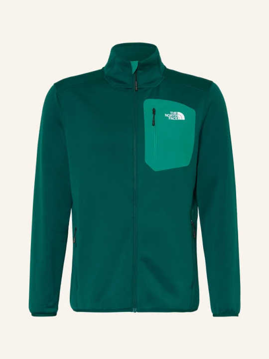 Obrázek produktu The North Face Bunda Midlayer Crest petrolejová / bílá