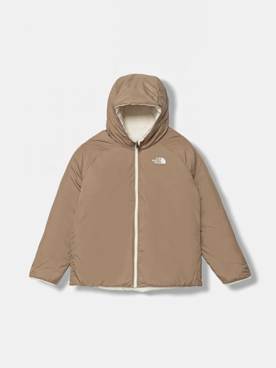Obrázek produktu The North Face Dětská oboustranná bunda The North Face G REVERSIBLE PERRITO HOODED JACKET béžová