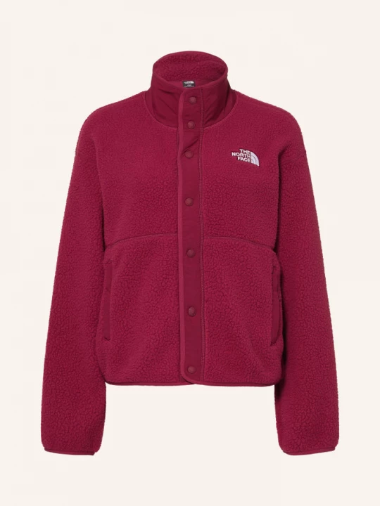 Obrázek produktu The North Face Fleecová Mikina Cragmont Snap tmavě červená