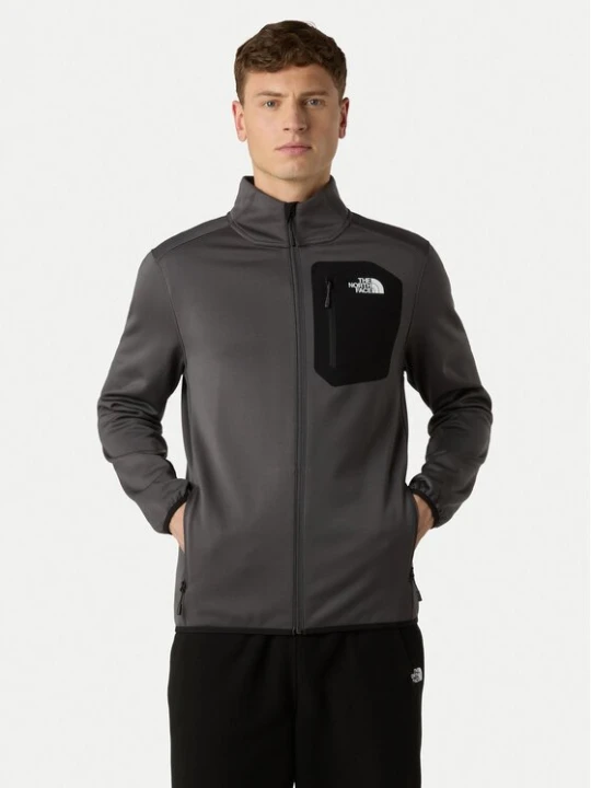 Obrázek produktu The North Face Fleecová mikina Crest NF0A897C Šedá Regular Fit