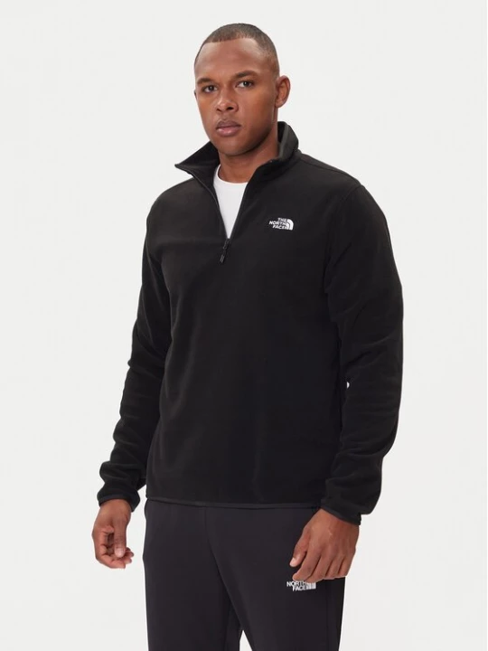 Obrázek produktu The North Face Fleecová mikina Glacier NF0A8D0Q Černá Regular Fit