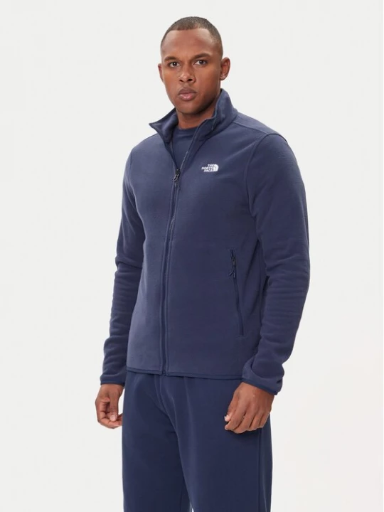 Obrázek produktu The North Face Fleecová mikina Glacier NF0A8D0R Tmavomodrá Regular Fit
