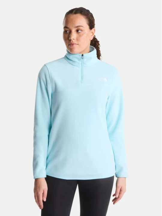 Obrázek produktu The North Face Fleecová mikina Glacier NF0A8D2J Světle modrá Regular Fit
