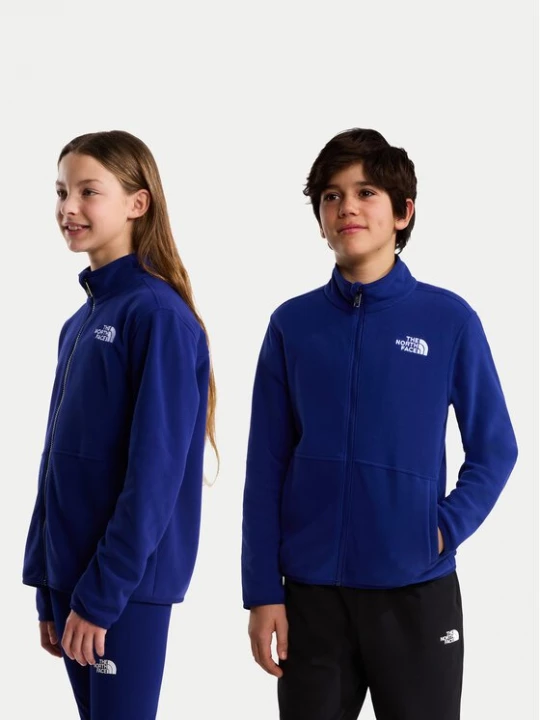 Obrázek produktu The North Face Fleecová mikina Glacier NF0A8F8ANLV1 Modrá Regular Fit