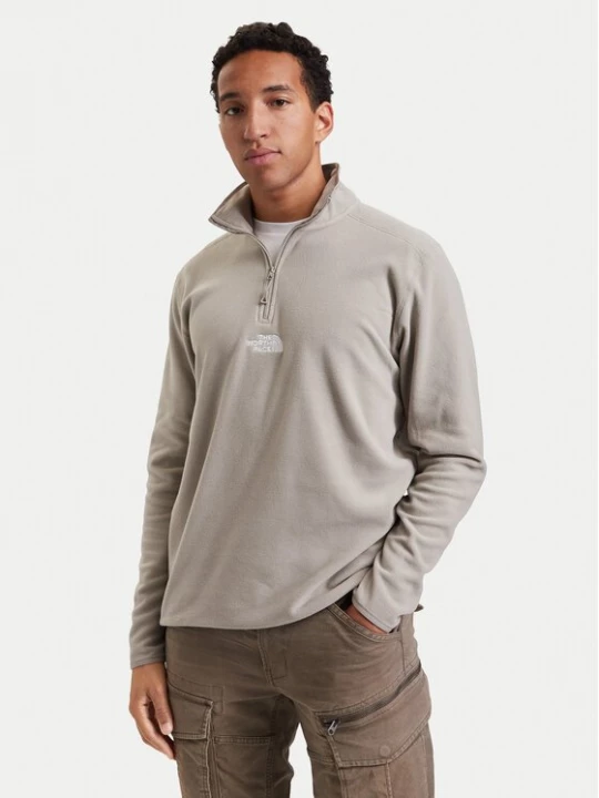 Obrázek produktu The North Face Fleecová mikina Glacier NF0A8HRW Světle šedá Regular Fit