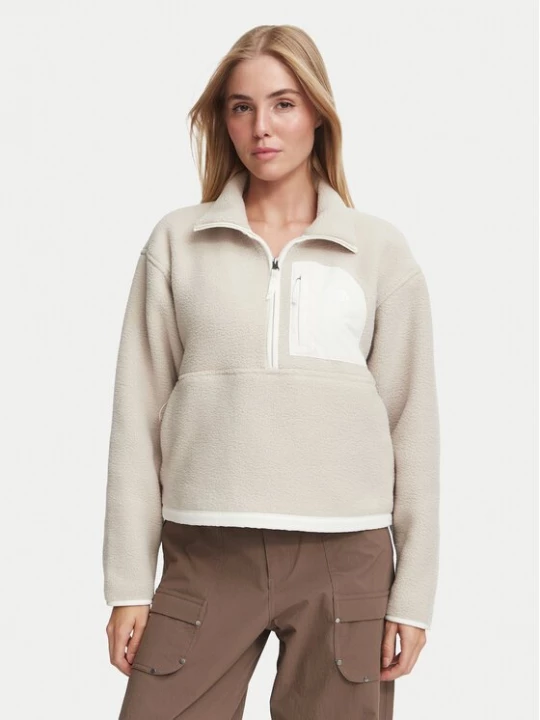 Obrázek produktu The North Face Fleecová mikina Yumiori Off-Peak NF0A8EV0 Světle béžová Relaxed Fit