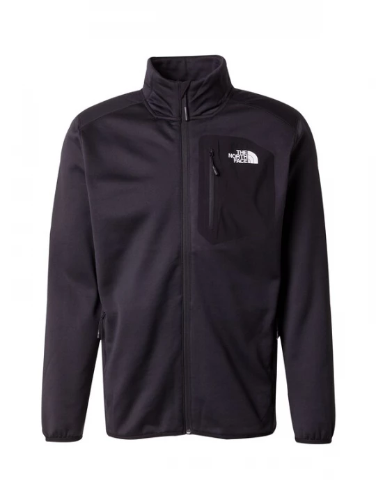 Obrázek produktu THE NORTH FACE Funkční fleecová mikina 'CREST' černá / bílá