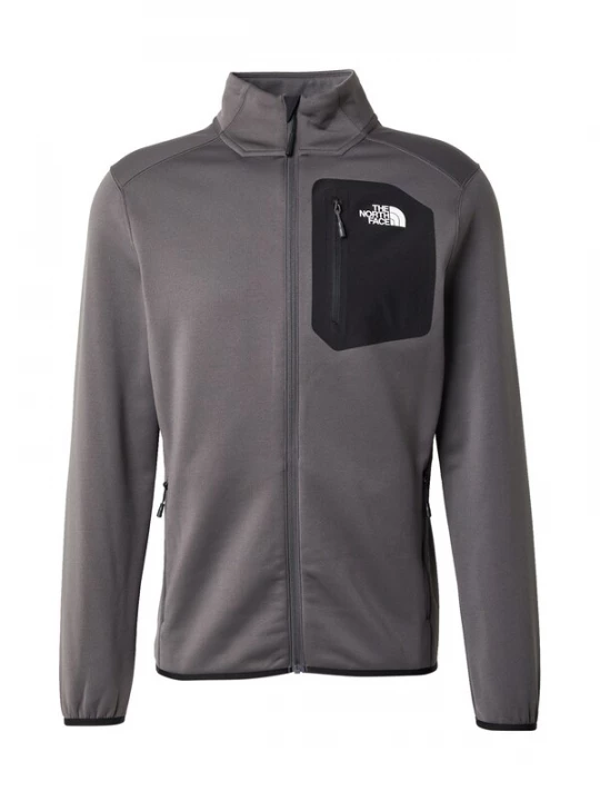 Obrázek produktu THE NORTH FACE Funkční fleecová mikina 'CREST' šedá / černá / bílá