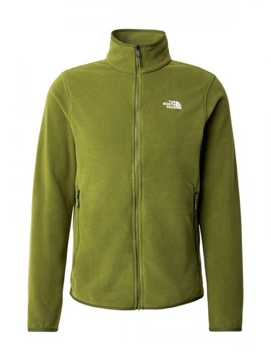Obrázek produktu THE NORTH FACE Funkční fleecová mikina 'GLACIER' kiwi / bílá