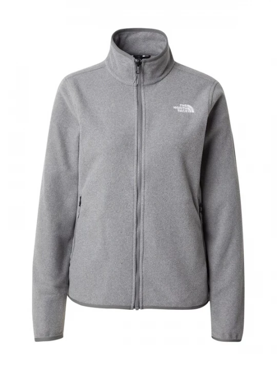 Obrázek produktu THE NORTH FACE Funkční fleecová mikina 'GLACIER' šedá / šedý melír / bílá