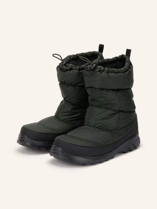 Obrázek produktu The North Face Kozačky Nuptse Traction tmavě zelená / černá