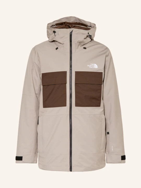 Obrázek produktu The North Face Lyžařská Bunda Fourbarrel Triclimate šedá / tmavě hnědá