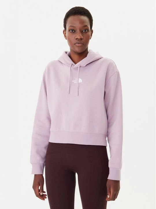 Obrázek produktu The North Face Mikina Essential NF0A89EX Fialová Regular Fit