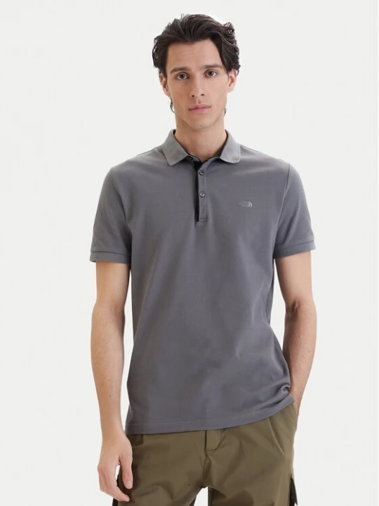 Obrázek produktu The North Face Polokošile PREMIUM SLIM Šedá Slim Fit