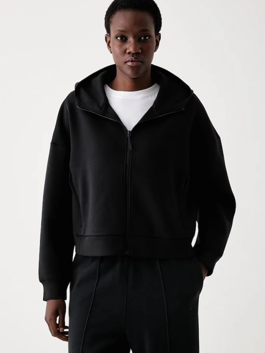 Obrázek produktu The North Face rozepínací mikina dámská s lyocellem JAIDA černá