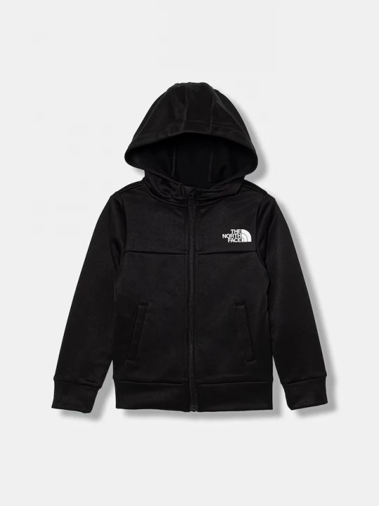 Obrázek produktu The North Face rozepínací mikina s kapucí dětská TEEN REAXION FZ HOODIE černá