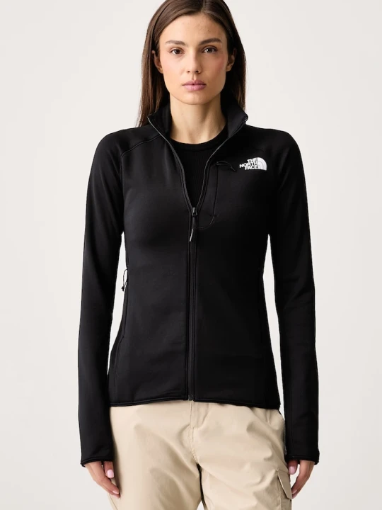 Obrázek produktu The North Face sportovní mikina dámská POWERSTRETCH METEORA černá
