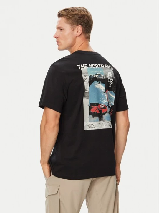 Obrázek produktu The North Face T-Shirt Apex ’75 Collage NF0A8H5K Černá Regular Fit