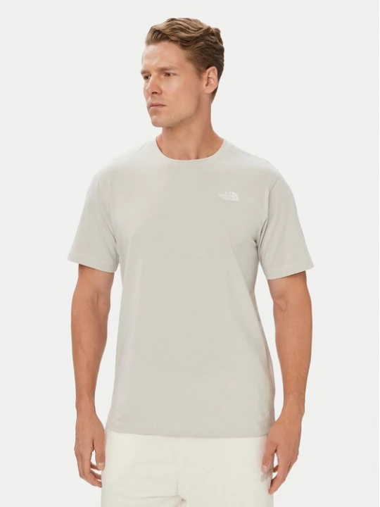 Obrázek produktu The North Face T-Shirt Evolution Simple Dome NF0A8CZ2 Světle šedá Regular Fit