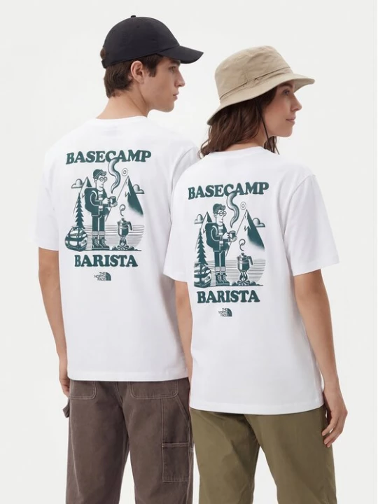 Obrázek produktu The North Face T-Shirt NF0A8JAA Bílá Relaxed Fit
