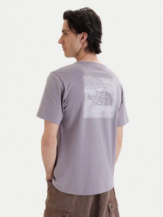 Obrázek produktu The North Face T-Shirt NSE Box NF0A8GV2 Fialová Regular Fit