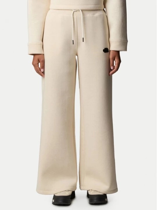 Obrázek produktu The North Face Teplákové kalhoty NF0A8C25 Béžová Wide Leg